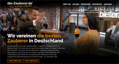 Desktop Screenshot of die-zauberer.de