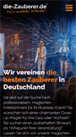 Mobile Screenshot of die-zauberer.de